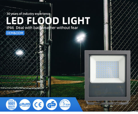 IP66/67 防水 30W 50W 100W 150W 200W スリム LED 露天スタジアム用洪水灯