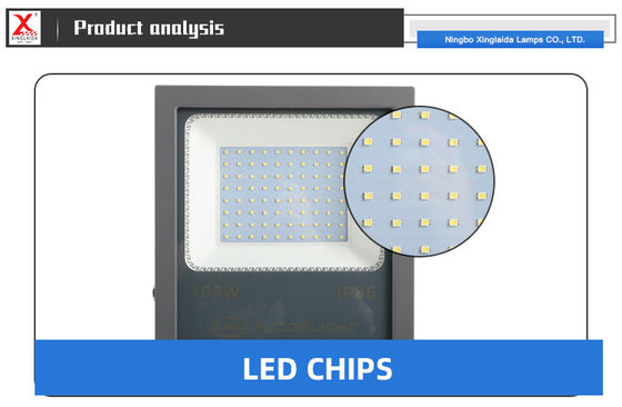 IP66/67 防水 30W 50W 100W 150W 200W スリム LED 露天スタジアム用洪水灯