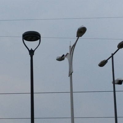 130lm/w 90W アルミニウム 防水ポール LED 庭園風景光 屋外照明用