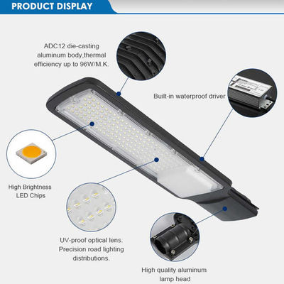 防水 IP65 屋外 50W 100W 150W 200W LED 太陽光路灯