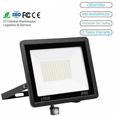 高功率 50W 100W IP65 LED 屋外スタジアム照明 ワイヤレス色 白