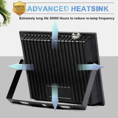 高功率 50W 100W IP65 LED 屋外スタジアム照明 ワイヤレス色 白