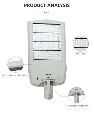 型式鋳造 アルミ IP65 防水 屋外 LED ストリートライト 70 Ra 5 200W/250W/300W/350W